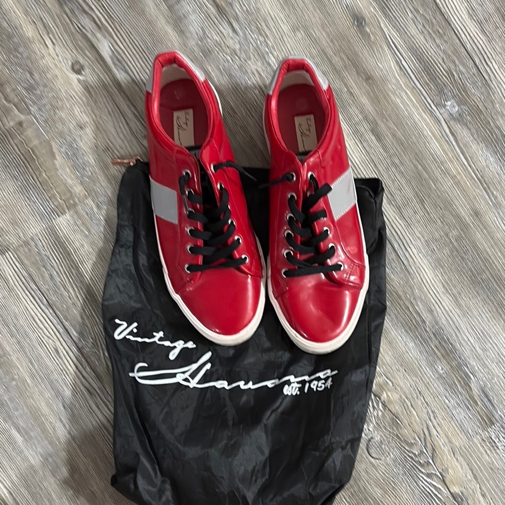 Womens Red Sneakers